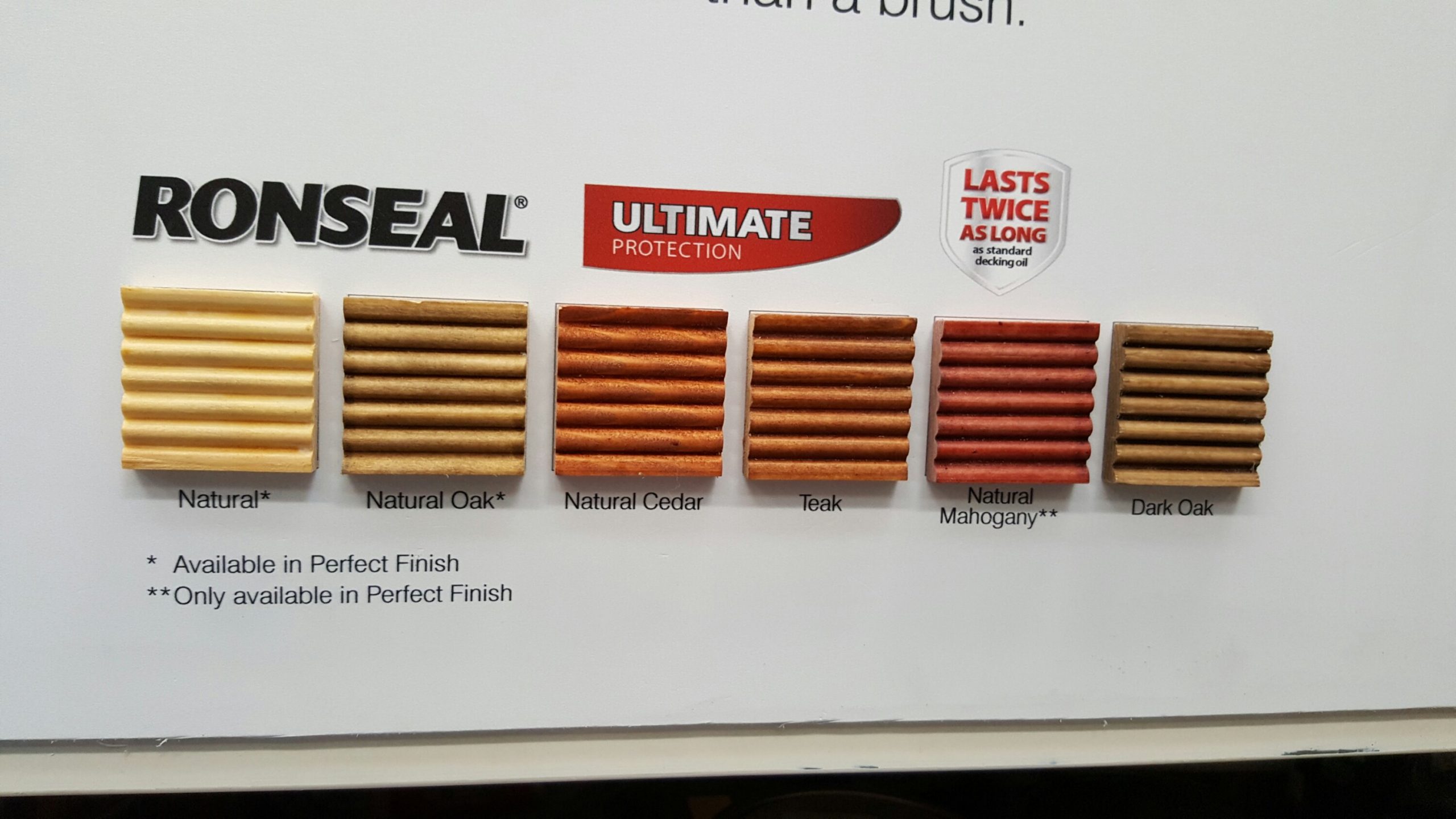 Ronseal Colours